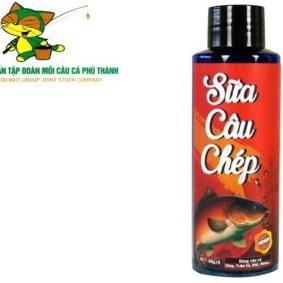 Tinh mùi sữa câu chép phú thành 60g/chai - mồi câu cá phú thành