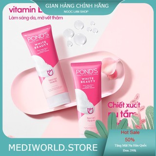 Sữa Rửa Mặt Trắng Hồng Ponds White Beauty Thái Lan