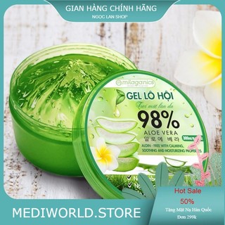 Gel Dưỡng Ẩm Nha Đam Milaganics 300ml