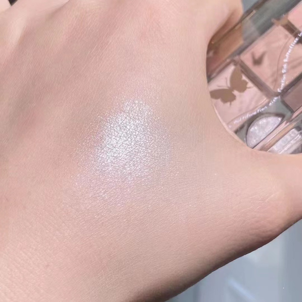 Bảng Phấn Mắt Màu Lì Ánh Ngọc Trai Lấp Lánh Không Thấm Nước Lâu Trôi