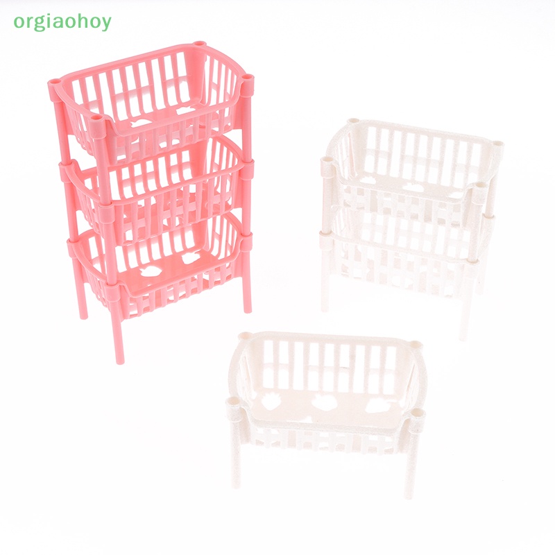 Orgiaohoy Rổ Đựng Trái Cây mini Tỉ Lệ 1 / 12 Trang Trí Nhà Búp Bê vn