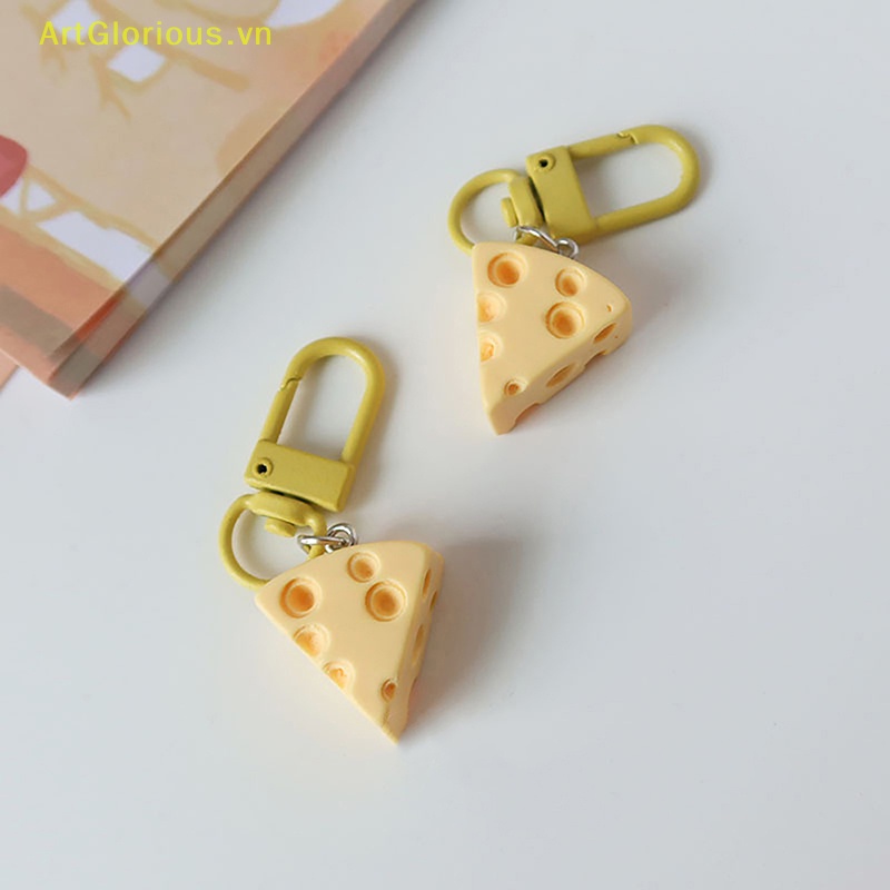 Móc Khóa Phô Mai Nhồi Bông Dễ Thương vn