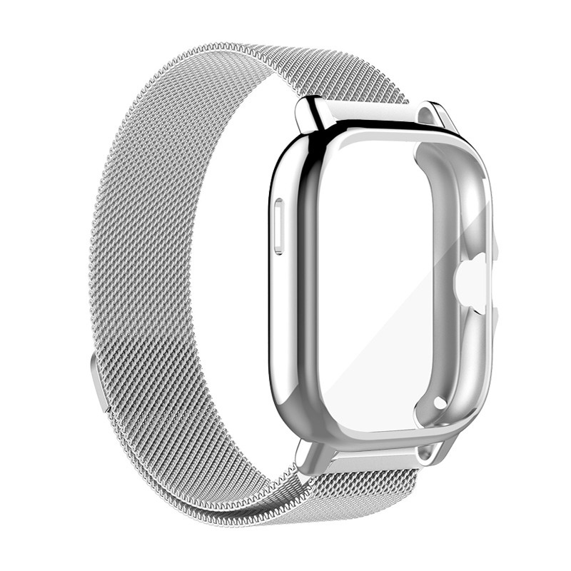 Dây Đeo Từ Tính 2 Trong 1 + Ốp Bảo Vệ Cho amazfit gts 4 3 2 mini amazfit bip 3 s u pro