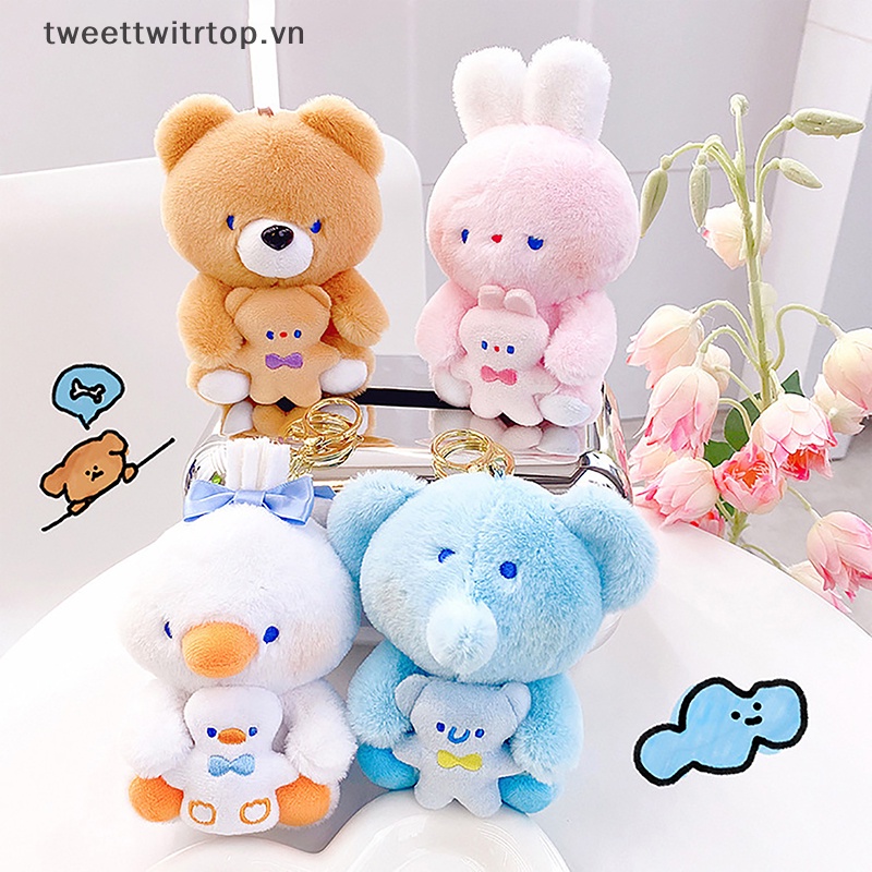 Tritop Móc Khóa Hình Thú Nhồi Bông Đáng Yêu vn