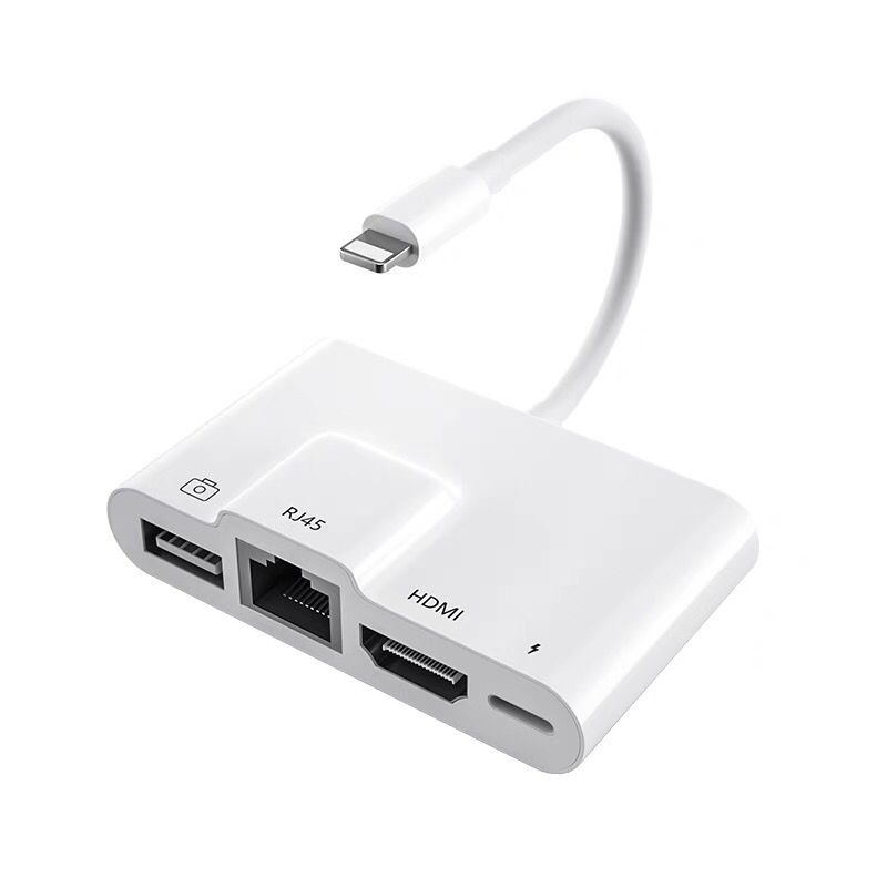 Phù Hợp Đầu Chuyển Đổi Từ Cổng lightning Sang hdmi Dành Cho iphone / Máy Tính Bảng / tv / ipad one