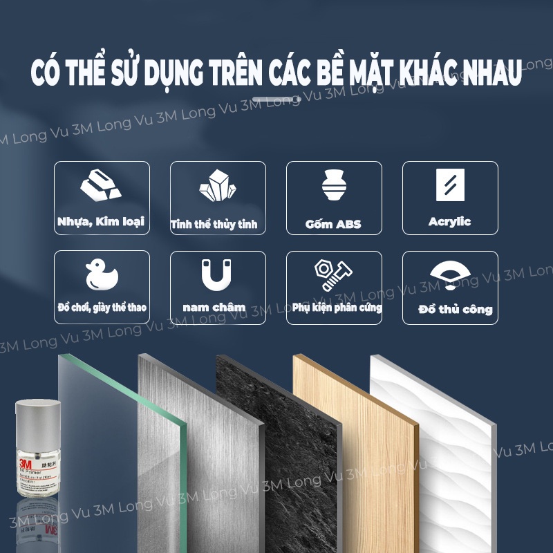 Keo trợ dính 3M 94 Primer tăng độ kết dính cho băng 2 mặt, hỗ trợ dán phụ kiện xe