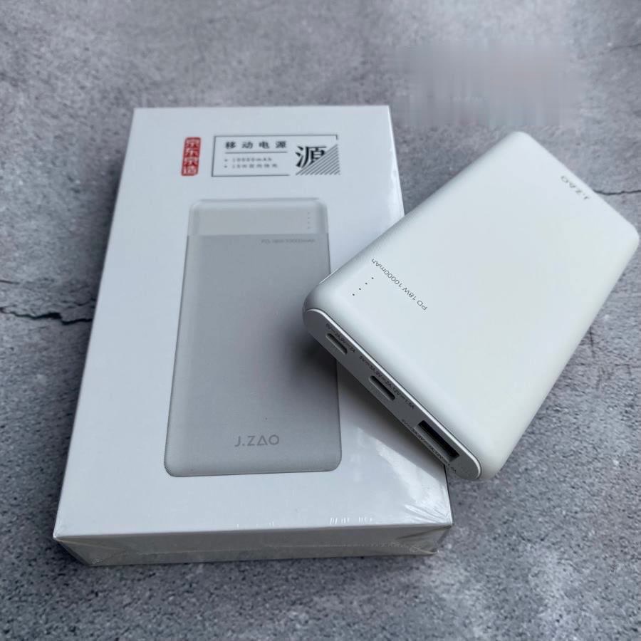 Sạc dự phòng 10000mAh chính hãng Xuất Nhật J.ZAO Cho mọi dòng máy Bảo hành 12 tháng TIDI