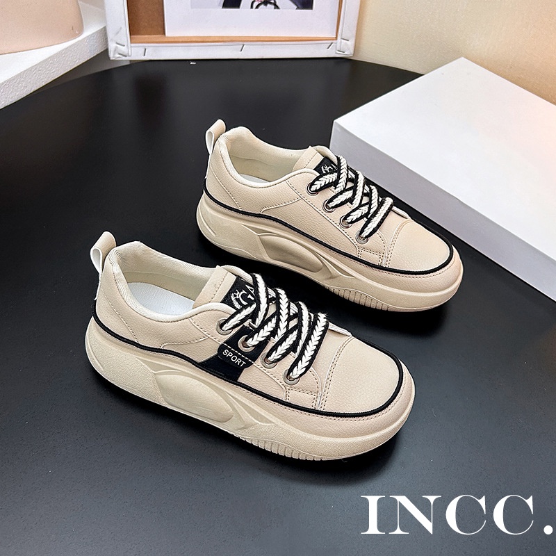 INCC  thể thao nữ giày giày thể thao nữ 2023 NEW đáy dày Xu hướng thời trang Thông khí B95F3NC 34Z230826