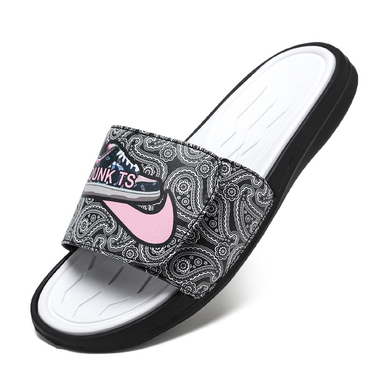 AYUER Dép Quai Ngang Đế Dày Chống Trượt Kiểu Thể Thao Cá Tính Cho Nam