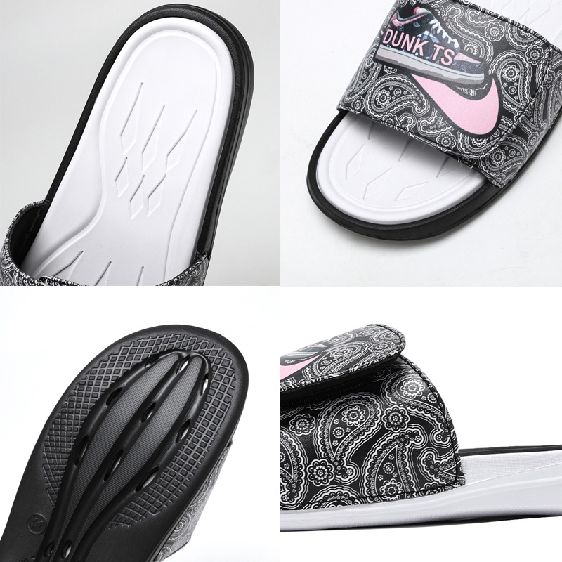 AYUER Dép Quai Ngang Đế Dày Chống Trượt Kiểu Thể Thao Cá Tính Cho Nam