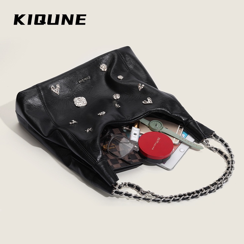 KIQUNE Túi đeo chéo Túi Vải nữ 2023 NEW L91T163T 34Z230826
