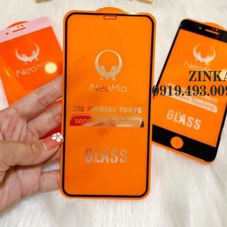 Kính Cường Lực Full Màn Hình 21D NEOMO iphone 6/6s/6plus/6splus/7/8/7plus/8plus/X/Xsmax/Xr/ip11/11pro/11promax  PUCEN