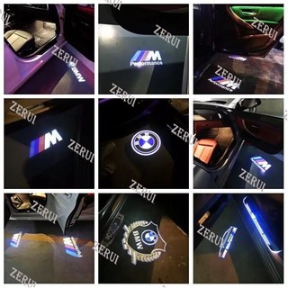 Bộ 2 đèn led chiếu logo cho cửa xe hơi bmw e84e83e70f15 e71 f16 e81 e87 f20 e90 e91 e93 f30 e60 e61 m5 f10 e63 3-series f30 g20 320i