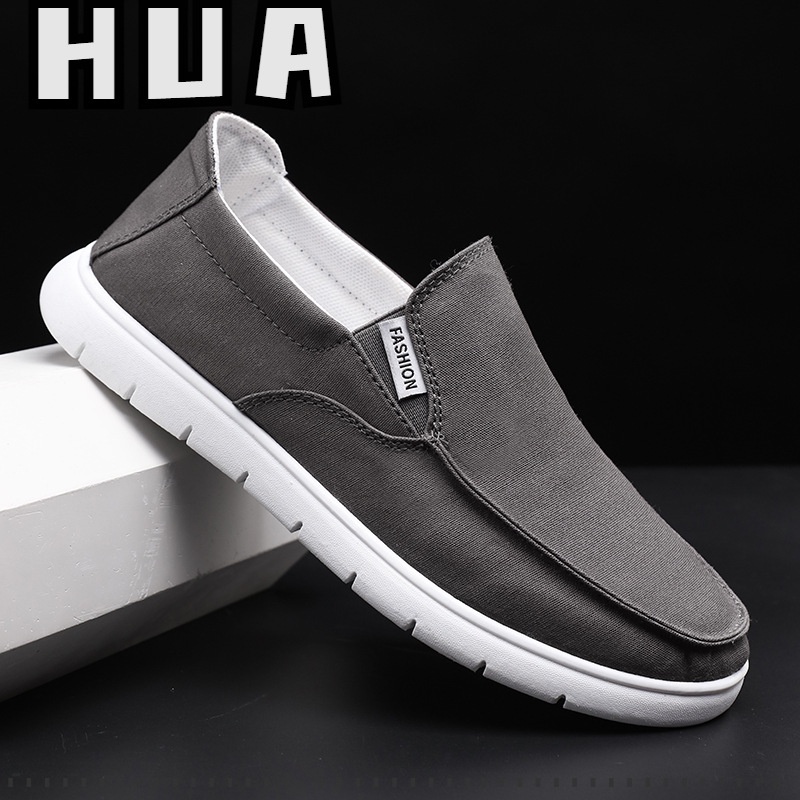 Giày Lười Vải Thời Trang Cho Nam