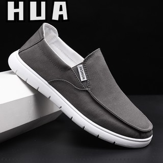 Giày lười vải thời trang cho nam