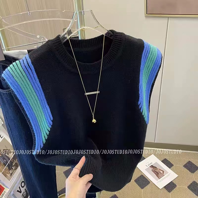 Áo sweater Sát Nách Kẻ Sọc Thời Trang Cá Tính 338