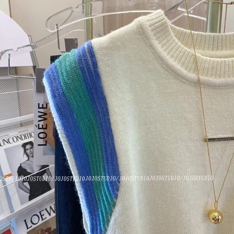 Áo sweater Sát Nách Kẻ Sọc Thời Trang Cá Tính 338