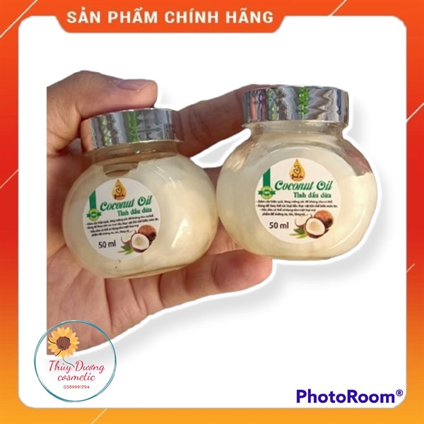 Tinh dầu dừa coconut hũ 50 ml