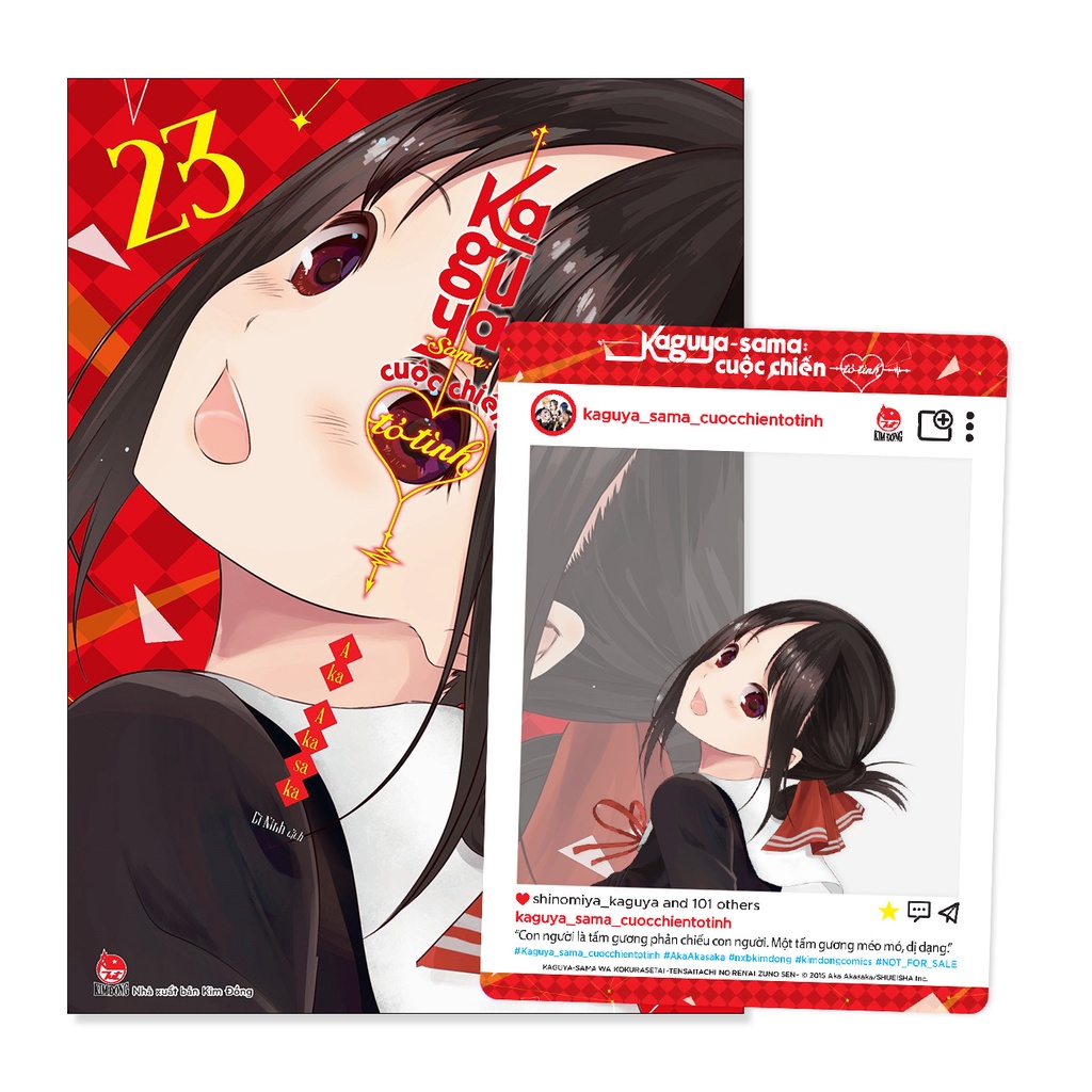 Sách Kaguya-Sama: Cuộc Chiến Tỏ Tình - Tập 23 - Tặng Kèm SNS Card