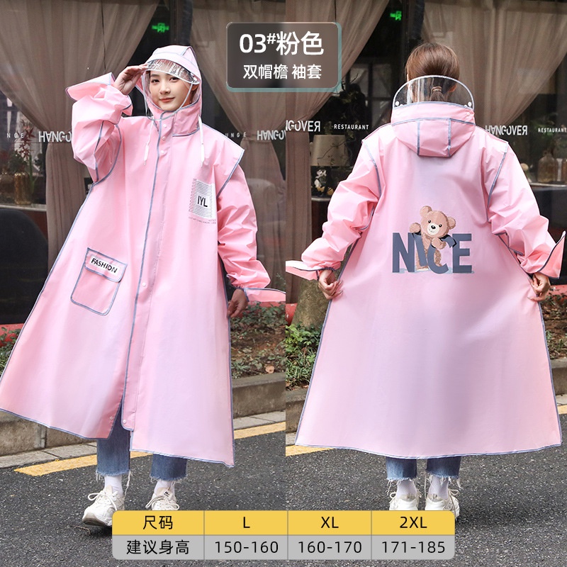 Bán Sỉ Áo Mưa Dáng Dài Phong Cách Mới 2023 Chống Mưa Cho Nữ