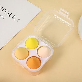 Set Mút Trang Điểm Mềm Mại 4 Màu Lựa Chọn