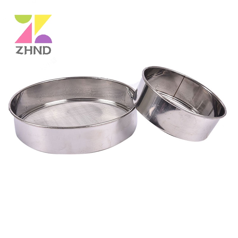 Zhuzhengde Dụng Cụ Rây Bột Bằng Thép Không Gỉ Hình Tròn