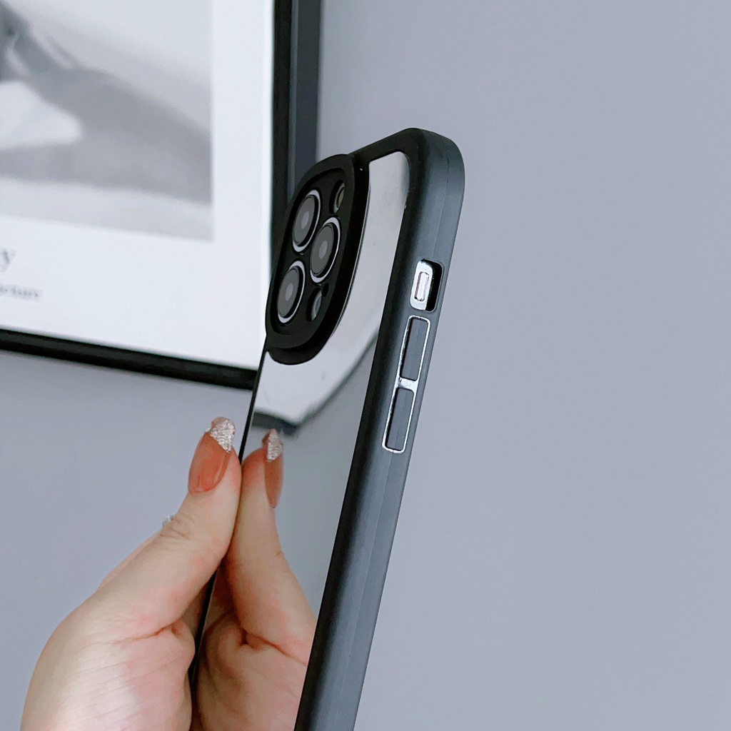 Ốp Điện Thoại Mềm Tráng Gương Hình Cô Gái Cho oppo reno 8 pro 8z 7z 7 5g 8t 4g 6 5f