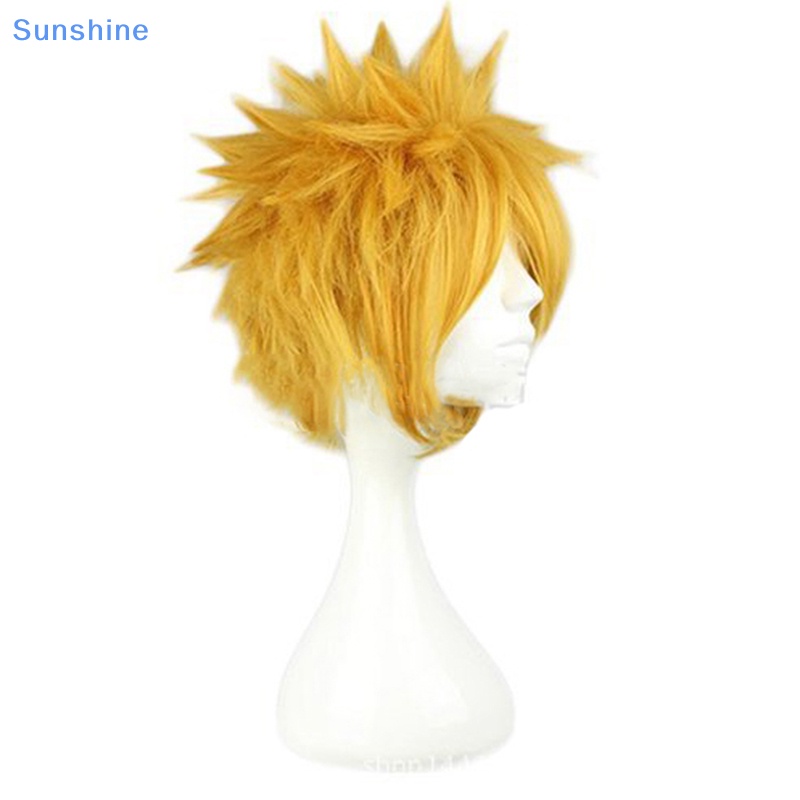 Tóc Giả Hóa Trang Nhân Vật uzumaki naruto 30cm / 11.8 "
