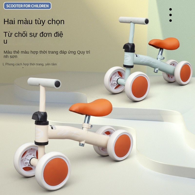 Xe Cân Bằng Bốn Bánh Có Thể Điều Chỉnh Dành Cho Bé 1-2 - 3 Tuổi