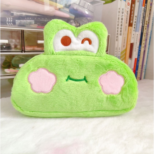 Túi Đựng Bút Phối Lông Dễ Thương Cho Học Sinh