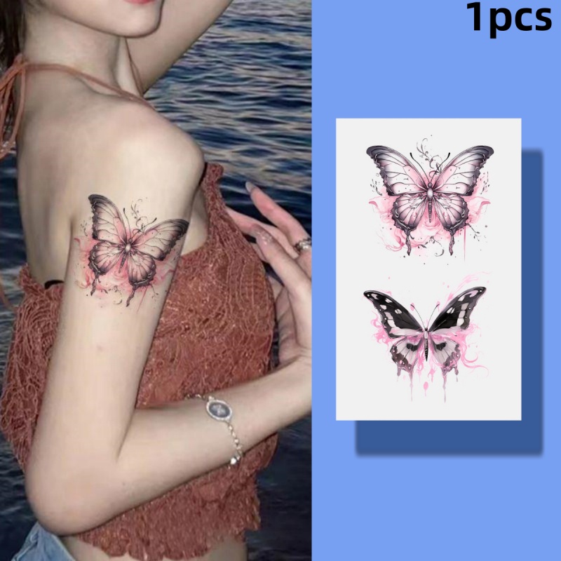 Hình Xăm Dán Tạm Thời Chống Nước Lâu Trôi 7 Ngày Hình Cô Gái Quyến Rũ