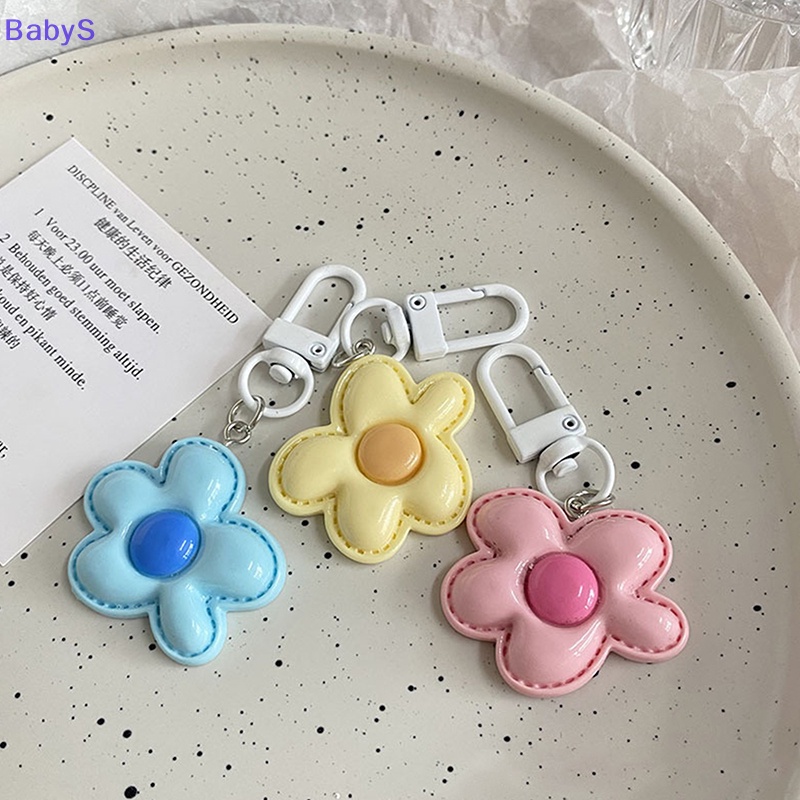 Móc Khóa Hình Bông Hoa Nhiều Màu Sắc Dễ Thương Dùng Làm Móc Khóa / Trang Trí Túi Xách / Tai Nghe diy