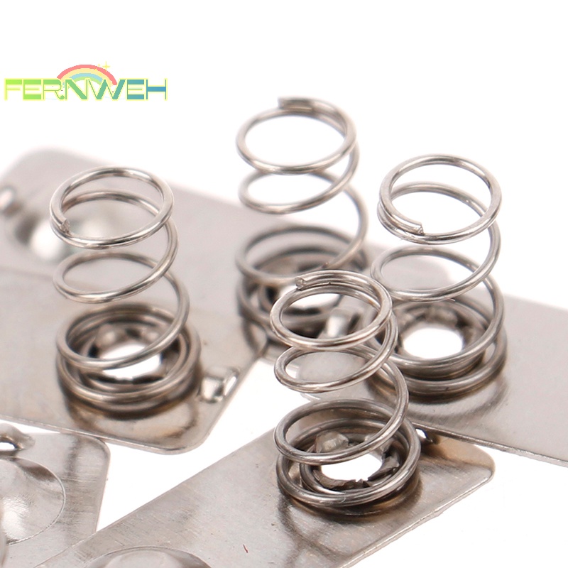 Set 10 Tấm Lót Lò Xo Kim Loại 21x9mm Thay Thế Chuyên Dụng