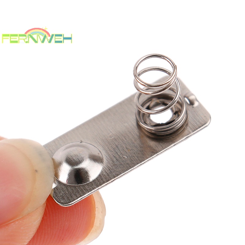 Set 10 Tấm Lót Lò Xo Kim Loại 21x9mm Thay Thế Chuyên Dụng