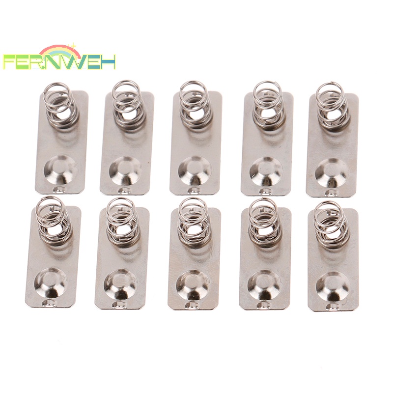 Set 10 Tấm Lót Lò Xo Kim Loại 21x9mm Thay Thế Chuyên Dụng