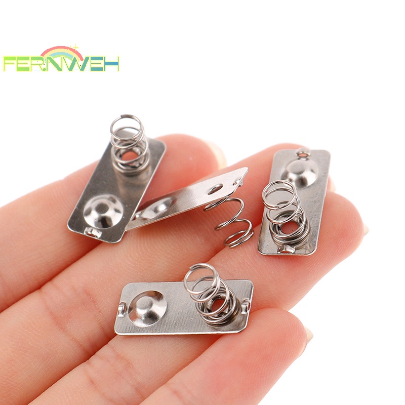 Set 10 Tấm Lót Lò Xo Kim Loại 21x9mm Thay Thế Chuyên Dụng