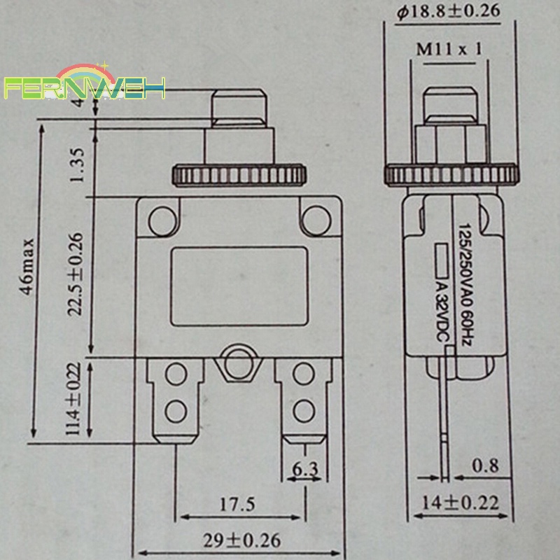 Cầu Chì 3a 4a 5a 6a 8a 10a 15a 20a 30a Chất Lượng Cao