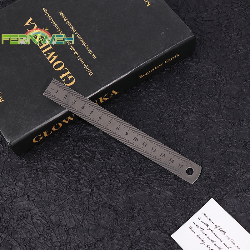 Bộ 3 Thước Đo Bằng Thép Không Gỉ 15cm / 20cm / 30cm