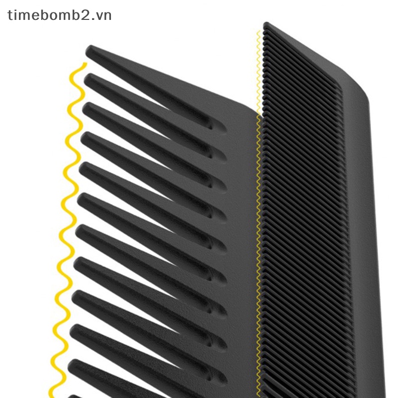 Lược Chải Tóc Bằng Sợi carbon Chuyên Nghiệp