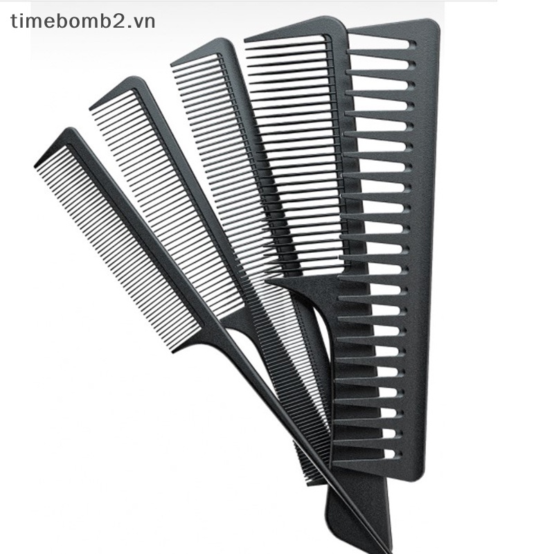 Lược Chải Tóc Bằng Sợi carbon Chuyên Nghiệp
