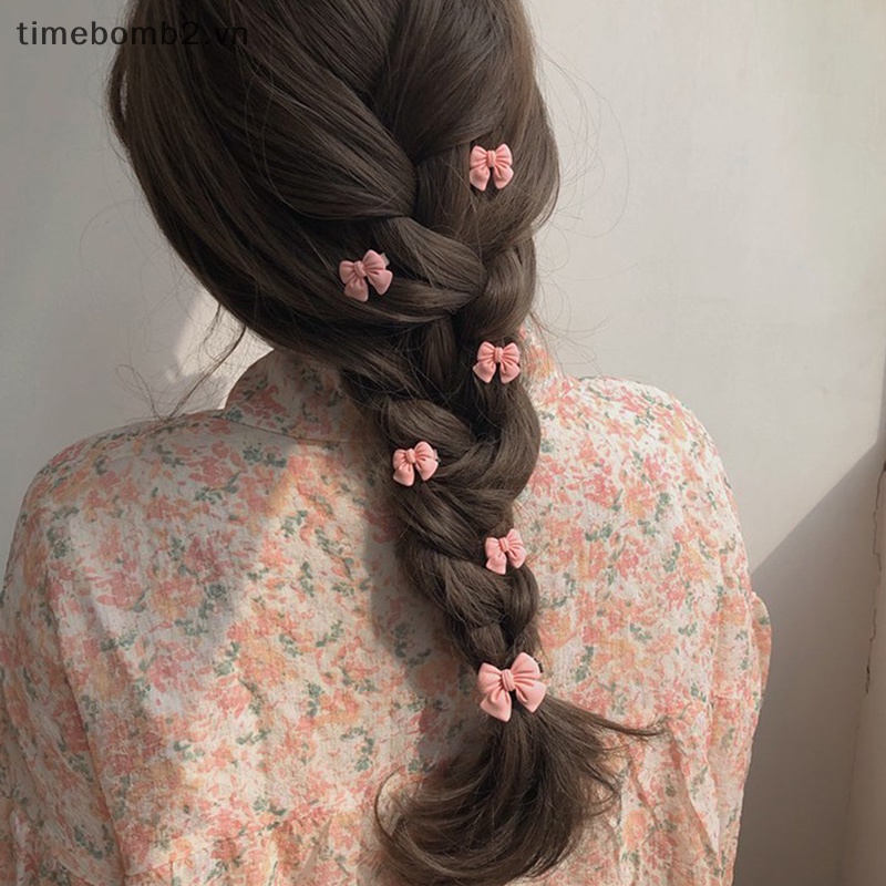 1 Kẹp Tóc Hình Hoa Hồng / Bướm Dễ Thương Xinh Xắn Cho Nữ