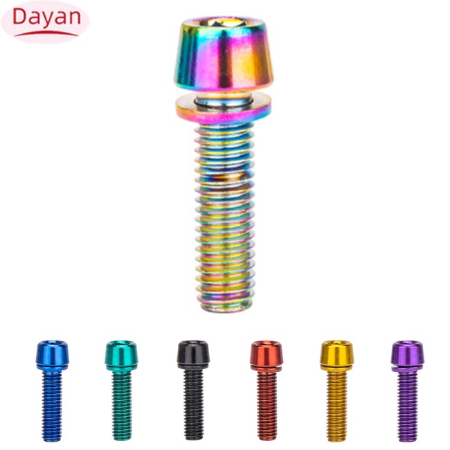 Set 6 Bu Lông M5X18Mm Bằng Thép Không Gỉ Cho Xe Đạp