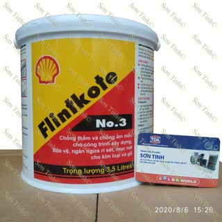 Chống thấm bể cá koi flintkote no.3 - 3.5 lít