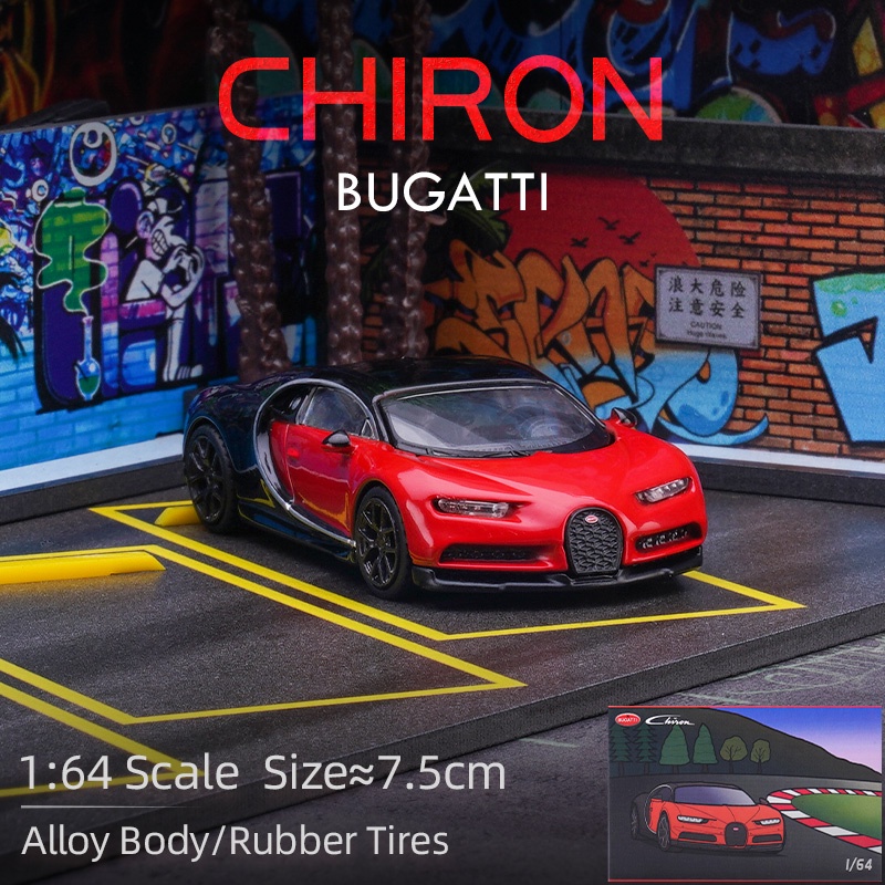 Jkm Mô Hình Xe Ô Tô bugatti chiron Tỉ Lệ 1: 64 Cao Cấp