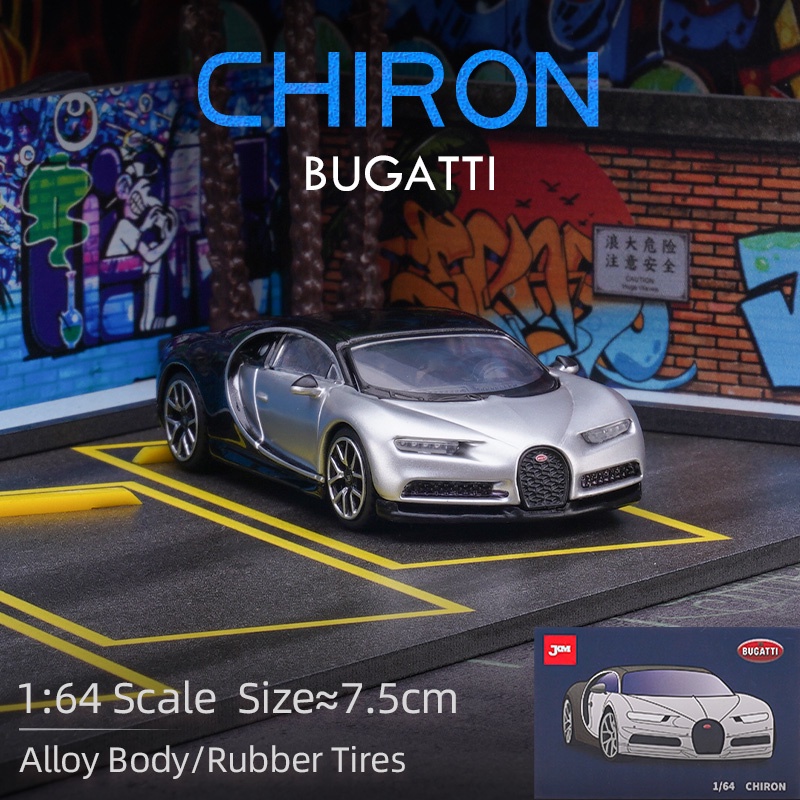 Jkm Mô Hình Xe Ô Tô bugatti chiron Tỉ Lệ 1: 64 Cao Cấp