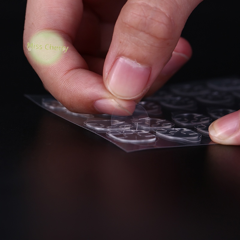 Set 5 Tấm / 24 Miếng Băng Keo Hai Mặt Dán Móng Tay Giả diy