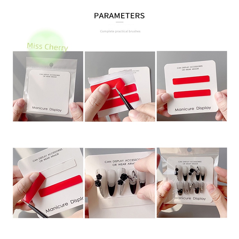 Set 10 Thẻ Trưng Bày Móng Tay Giả heyuanlong444