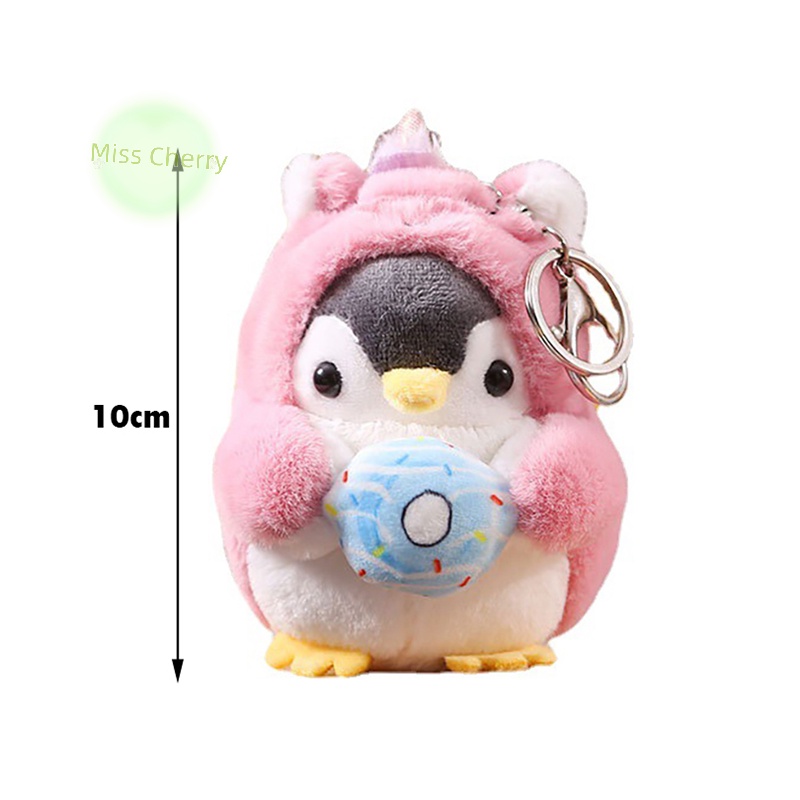 Móc Khóa Hình Chim Cánh Cụt Hoạt Hình Nhồi Bông Dễ Thương heyuanlong444