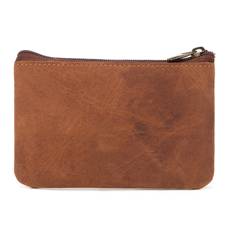 Ví Da Thật Dáng Ngắn Kiểu vintage Cá Tính