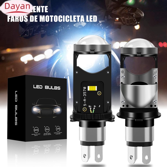 4 Đèn pha DAYAN siêu sáng 3200lm cho xe hơi/ xe tải/ xe máy